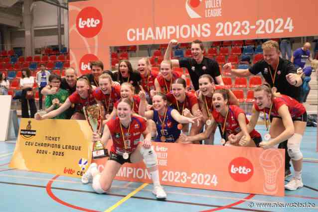 Manon Stragier is niet alleen ‘speelster van het jaar’ en bekerwinnaar maar ook opnieuw landskampioen met Asterix: “Het zal moeilijk worden om dit gouden jaar te evenaren”