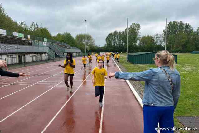 Leerlingen basisschool zamelen opnieuw geld in tijdens sponsorloop