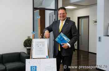Patrick Döring feiert Jubiläum bei der Wertgarantie Group / Vorstandsvorsitzender seit 25 Jahren im Unternehmen