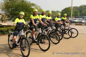Fietsteam van politiezone Waasland-Noord krijgt zes nieuwe speedpedelecs