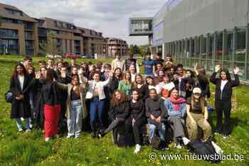 Leerlingen spijkeren Frans bij op uitwisseling in Braine l’Alleud