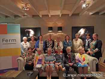 100 jaar Ferm in de Polder: leden en oudgedienden steken de beentjes onder tafel
