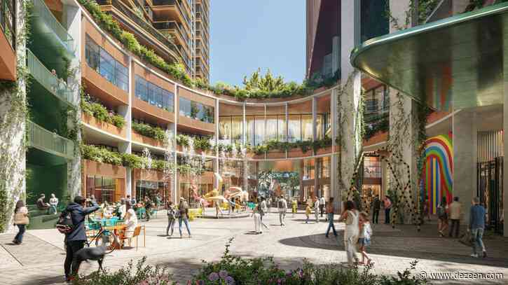 Dezeen Agenda features Foster + Partners' plans for "London's lowest whole-life carbon high-rise"