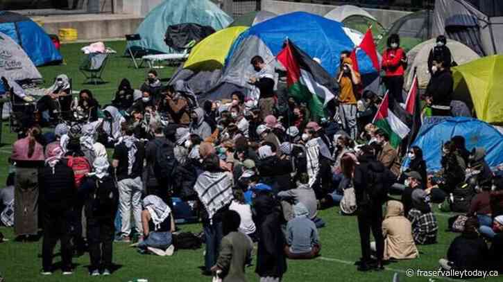 Police order B.C. woman who praised Hamas not to protest for 5 months, says her group