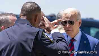 Biden meets with families of slain officers in Charlotte, N.C.
