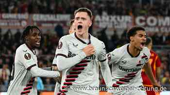 Jetzt live: Leverkusen führt, Rom ohne Lösungen im Angriff