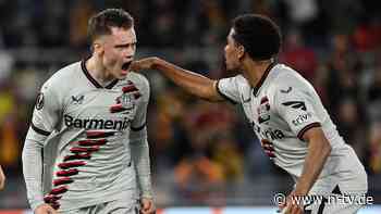 Souveräner Sieg bei Rom-Revanche: DFB-Stars schießen Bayer in Richtung EL-Finale