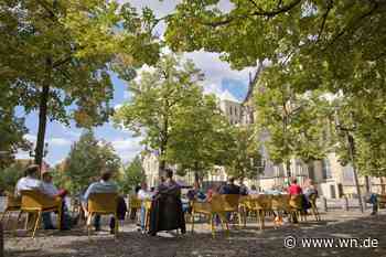 Gelbe Stühle kehren auf den Domplatz zurück