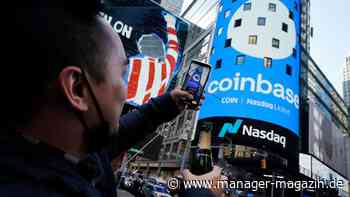 Coinbase: Krypto-Boom beschert Milliardengewinn