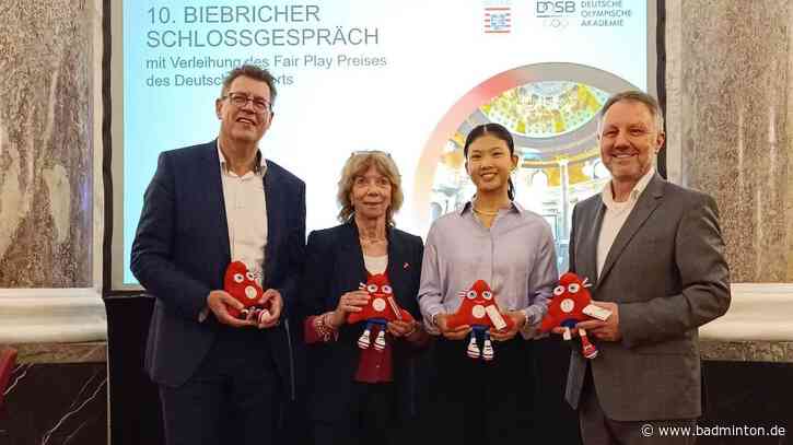 Badminton-Talent erhielt "Belobigung"