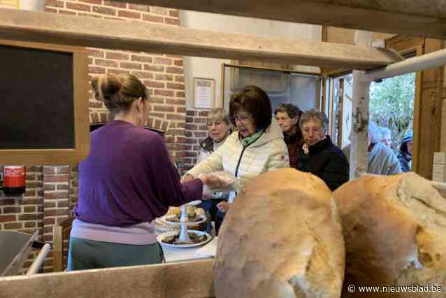 Leden van Vl@s maken kennis met Hoeve Heierveld