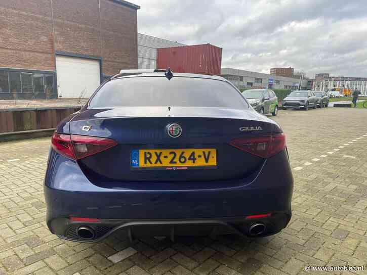 Alfa Giulia benzine uit 2017 heeft 345.090 gelopen