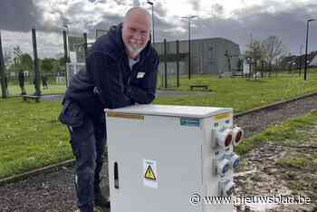 Krachtige foorkast voor recreatiesite: “Veel zuiniger dan generator op diesel die bovendien 300 euro per dag aan huur kost”
