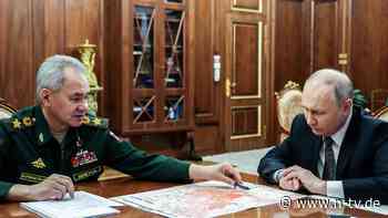 Sinkt Schoigus Stern?: ISW sieht mögliche Ränkespiele in Moskau