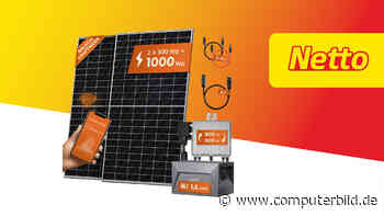 Netto bietet günstiges Balkonkraftwerk inklusive Speicher