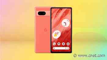 Get Google's Pixel 7A Today at a New All-Time Low Price     - CNET