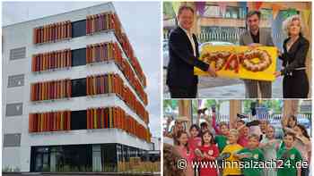 Bunte Schule für bunte Schüler: Übergabe des Erweiterungsbaus an Grund- und Förderschule