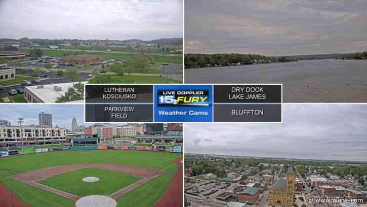 Mainly dry afternoon with a little sunshine possible