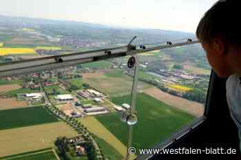 In der Dornier übers Wittlager Land