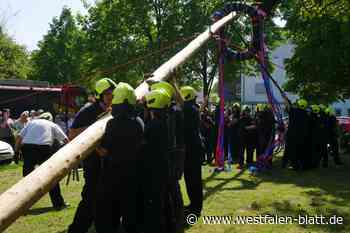 Bad Oeynhausen: Werster feiern friedlich traditionelles Maibaumfest