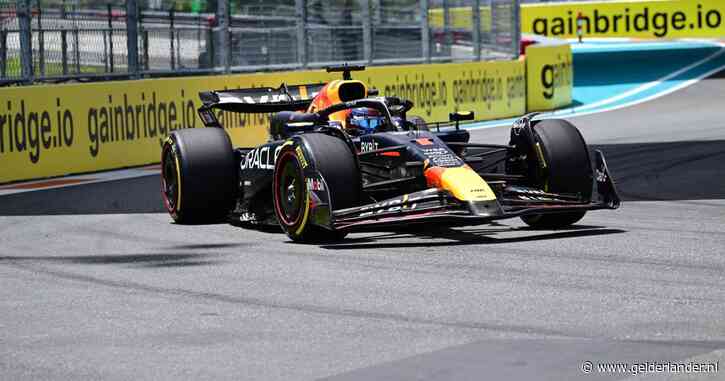 LIVE Formule 1 | Verstappen verremt zich in enige vrije training in Miami en bevindt zich voorlopig in achterhoede