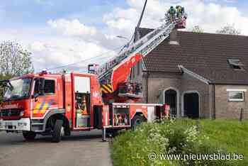Schouwbrand in kiem gesmoord dankzij snel optreden van brandweer