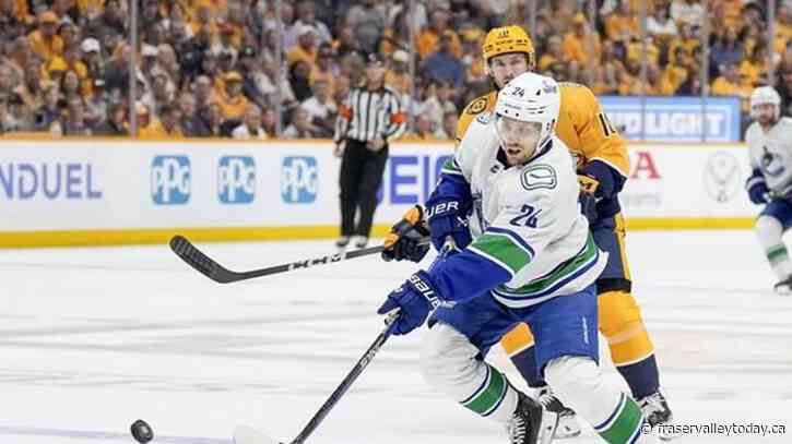 Canucks eliminate Predators, will face Oilers in second round