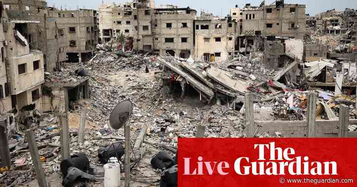 Middle East crisis live: Rebuilding Gaza will cost $30bn to $40bn, UN says as scale of destruction is ‘huge and unprecedented’ – as it happened
