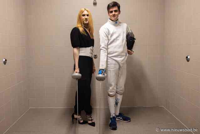 Bram (19) en Athan (19) kruisen degens met andere sporters op tv: “We bleken echt wel het buitenbeentje te zijn”