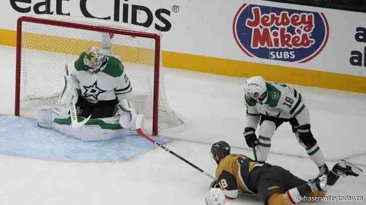 Noah Hanifin breaks late tie, Golden Knights beat Stars 2-0 to force Game 7