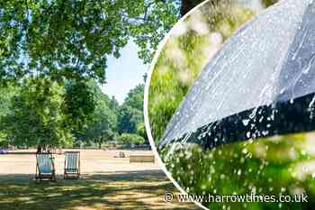 Met Office UK weather map shows mixed May bank holiday