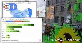 Sachsen: Angriffe auf Politiker – die Grünen trifft es am meisten