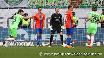 Der VfL Wolfsburg feiert den 99,9-Prozent-Klassenerhalt