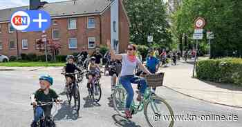 Kidical Mass: Demo gegen schlechte Radwege in Bad Segeberg