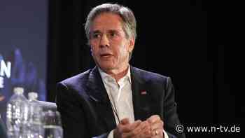 USA drängen auf Feuerpause: Blinken: Das einzige Hindernis ist die Hamas