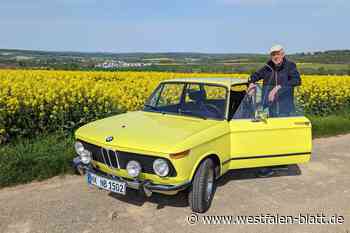 BMW 1502 steht in Brakel – Sparversion in strahlendem Gelb