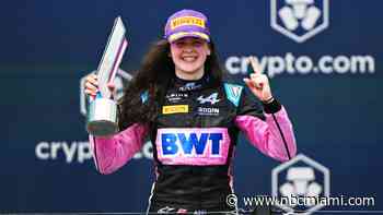 F1 ACADEMY: Abbi Pulling secures pole in 2024 Miami Grand Prix