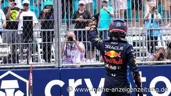 Verstappen krönt perfekten Tag mit Pole Position in Miami