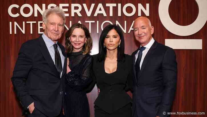 Jeff Bezos, Lauren Sanchez get and give philanthropy awards