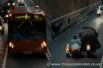 Dartford Crossing film set for Harry Potter Deathly Hallows