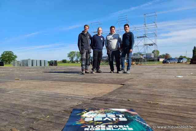 Vier vrienden pakken uit met eerste editie van festival Westbeats: “We misten het om evenementen te organiseren”