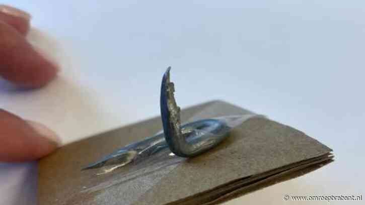 Wijkagent waarschuwt voor gevaarlijke vondst, bewerkte spijkers op de weg