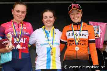 Nieuwelinge Phebe Blieck spurt naar provinciale titel in Adinkerke: “Ik koerste zonder stress”
