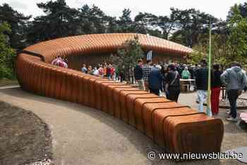 Nieuwe toegangspoort Bosland geopend: “Laatste weken nog hard aan gewerkt”