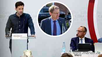 Vor CDU-Parteitag fliegen die Fetzen: Brief aus dem Merz-Lager sorgt für heftigen Zoff