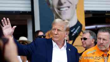 Rennserie will keine Politik: Trump taucht nach Ärger bei Formel-1-Rennen auf