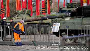 Kriegsbeute: Moskau zeigt Leopard-2-Panzer im „Siegespark“