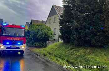 FW Wachtberg: Einsatzbilanz: Gewittertief Flurina über Wachtberg