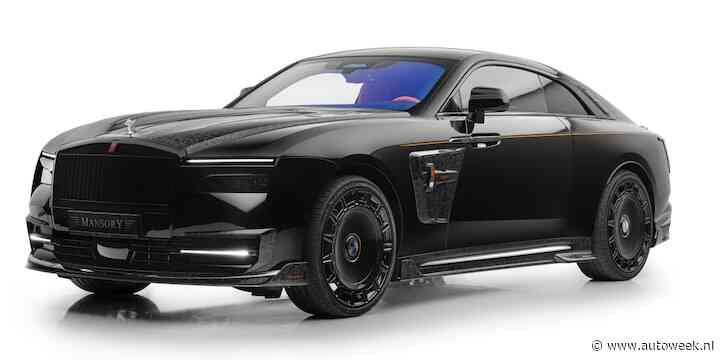 Rolls-Royce Spectre: aristocratische EV volgehangen met toeters en bellen
