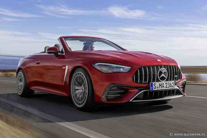Mercedes-AMG CLE 53 nu ook als Cabriolet